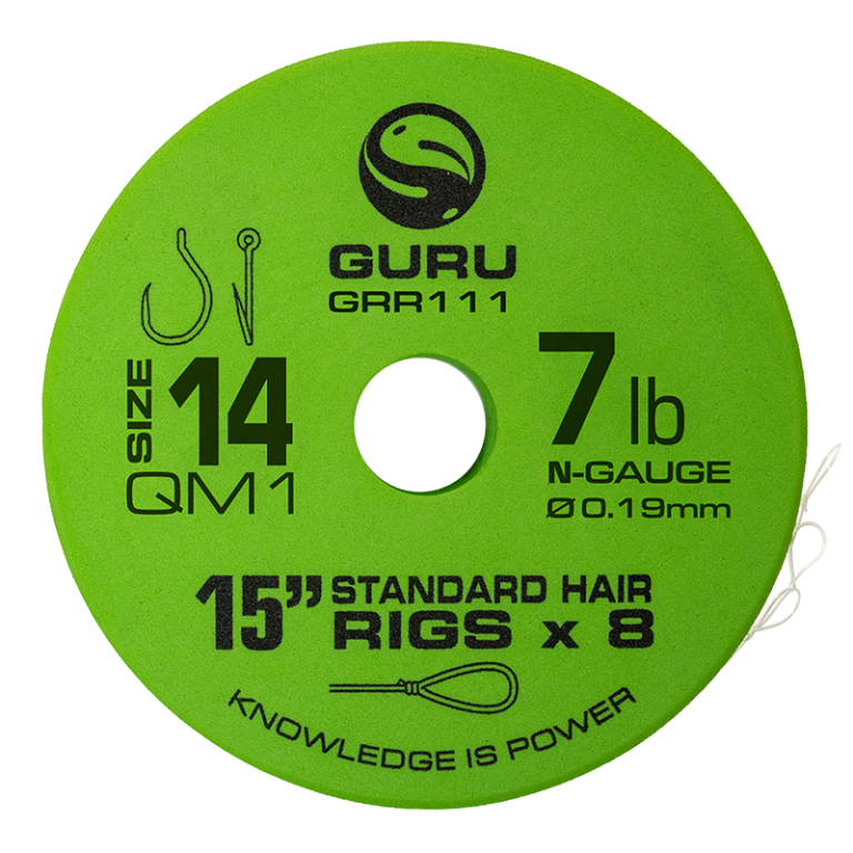 Guru QM1 Standard Hair Rig 15 