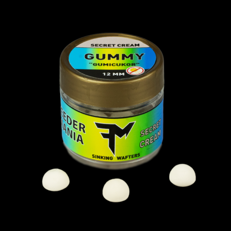 Feedermania Gummy csali Secret Cream 12 mm 