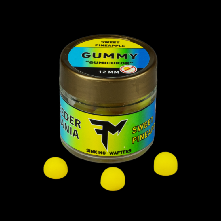 Feedermania Gummy csali Sweet Pineapple 12 mm 