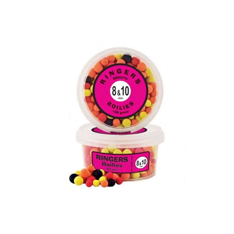 Ringers Allsorts Boilies 8 & 10 mm 