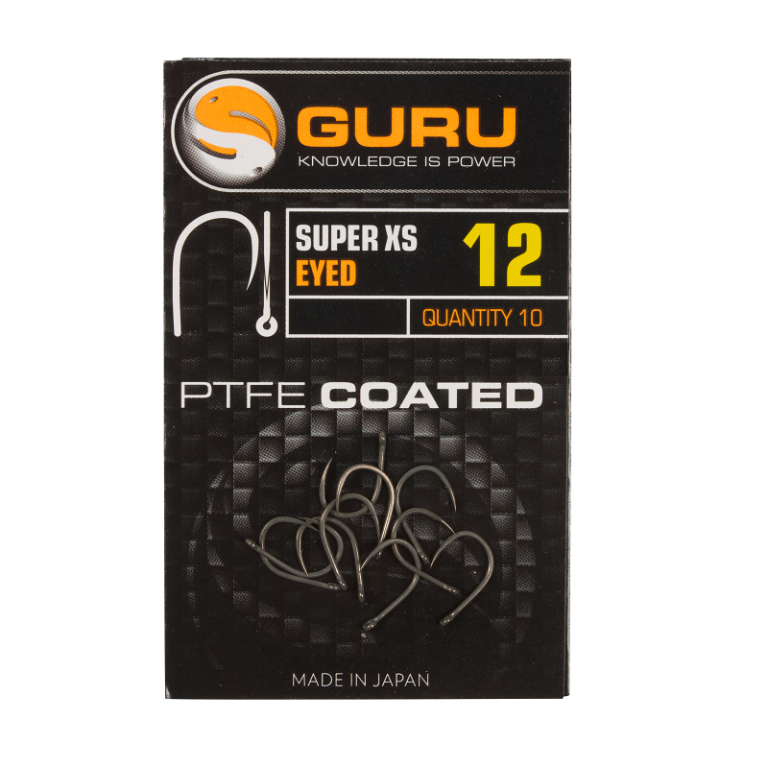 Guru Extra Strong Carp Eyed Hook -Barbless 