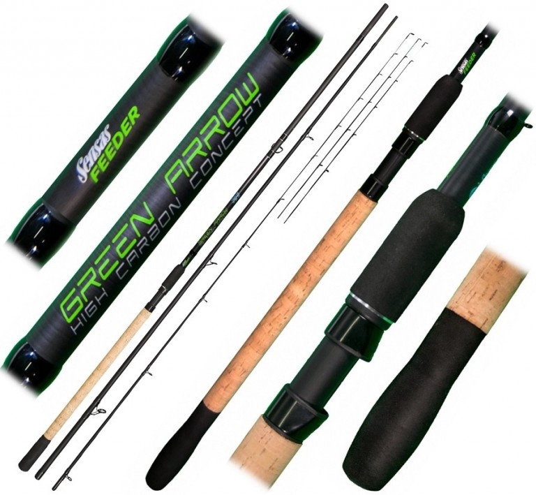 Sensas Green Arrow Feeder Heavy 