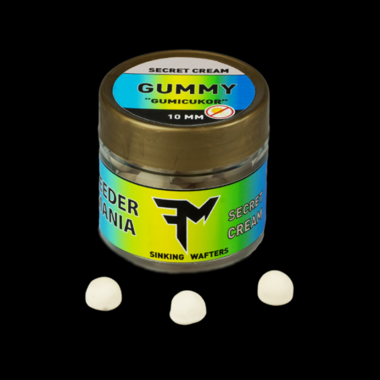 Feedermania Gummy csali Secret Cream 10 mm 
