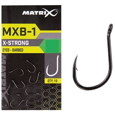Matrix MXB-1 Barbed Eyed Hook 