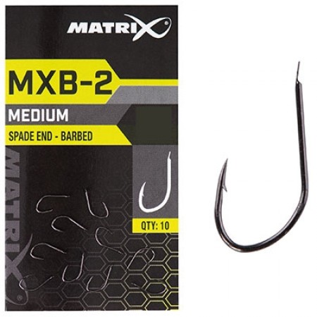 Matrix MXB -2 Barbed Spade End Hook 