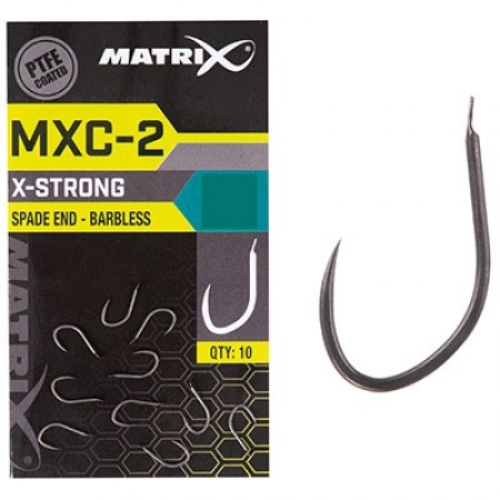  Matrix MXC-2 Barbless Spade End (PTFE) Hook 