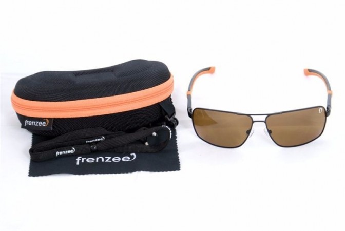 Frenzee FXT Metal Frame Polarized Sunglasses 