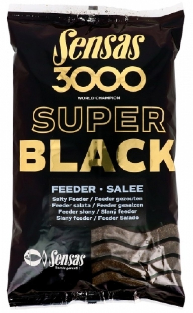 Sensas 3000 Super Black Feeder Salee 