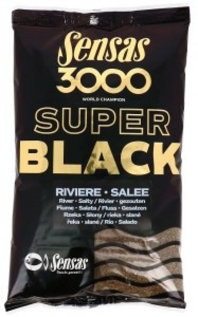Sensas 3000 Super Black Riviere Salee