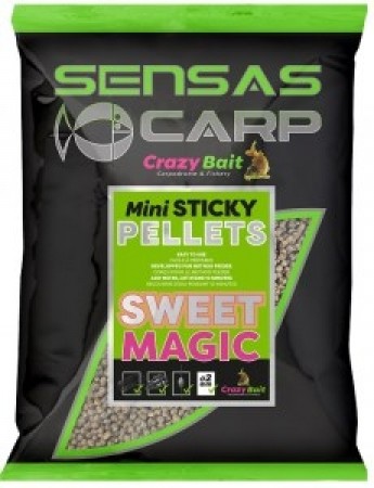 Sensas Crazy Bait Mini Sticky Pellets Sweet Magic 