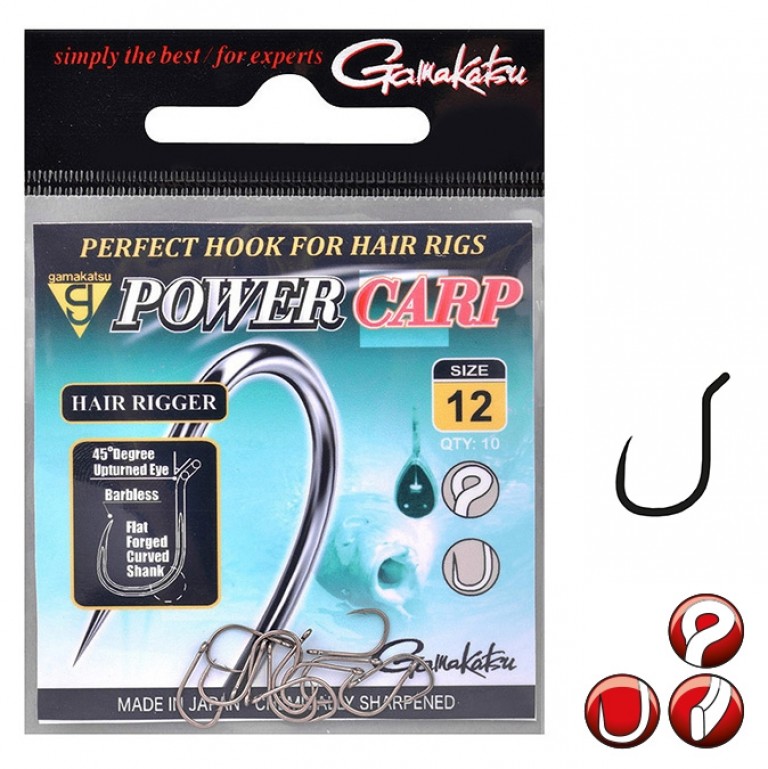 Gamakatsu Power Carp Hair Rigger BL 
